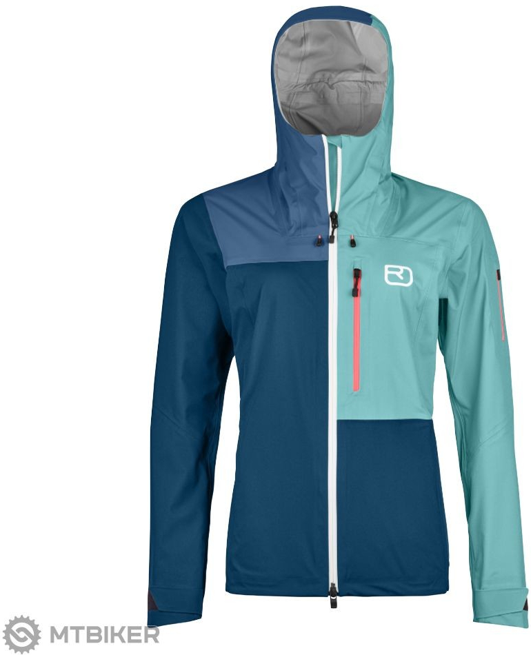 Ortovox 3L Ortler Jacket W petrol blue