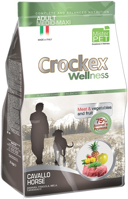 Crockex Wellness Adult koňské maso s rýží 3 kg