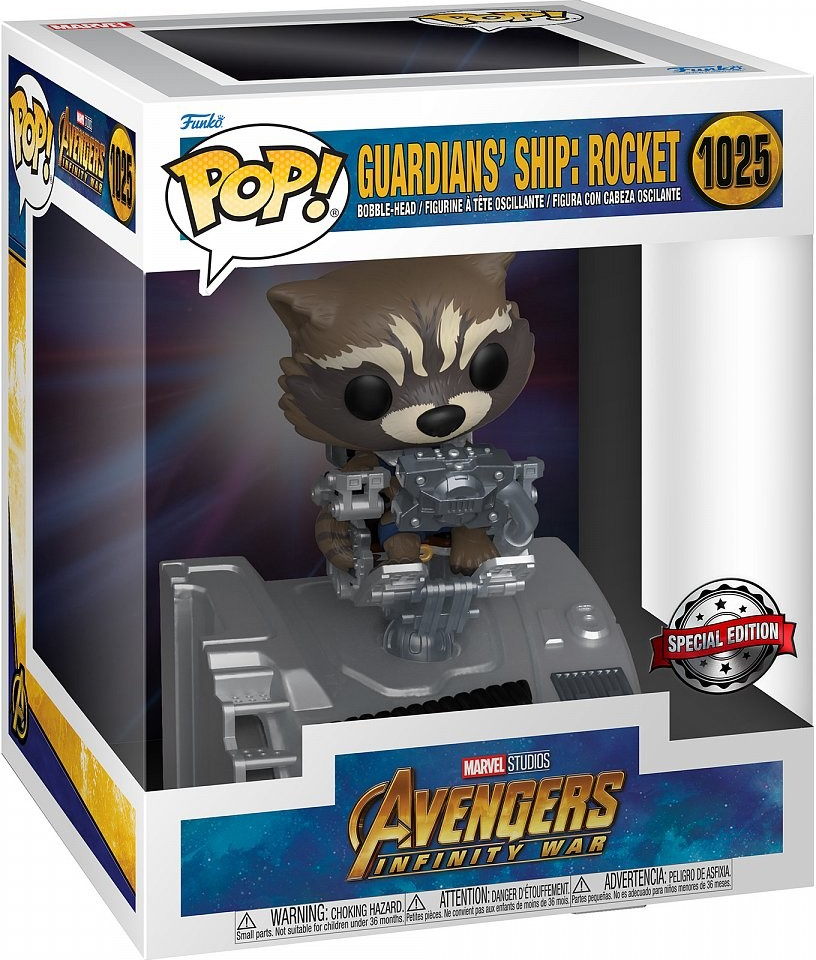 Funko Pop! Deluxe Marvel GOTG Ship Rocket