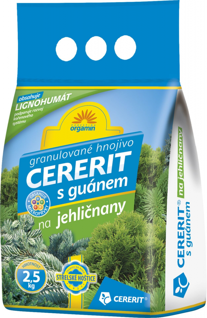 Forestina Hnojivo Cererit s guánem na jehličnany 2,5 kg