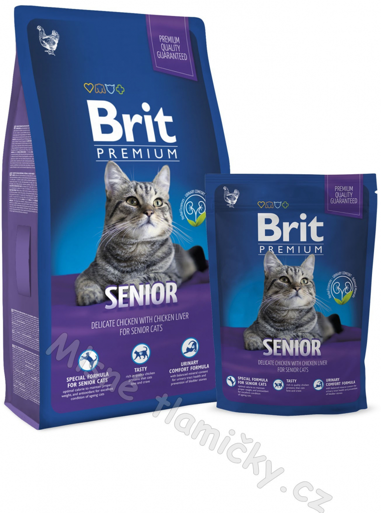 Brit cat senior Premium 0,8 kg