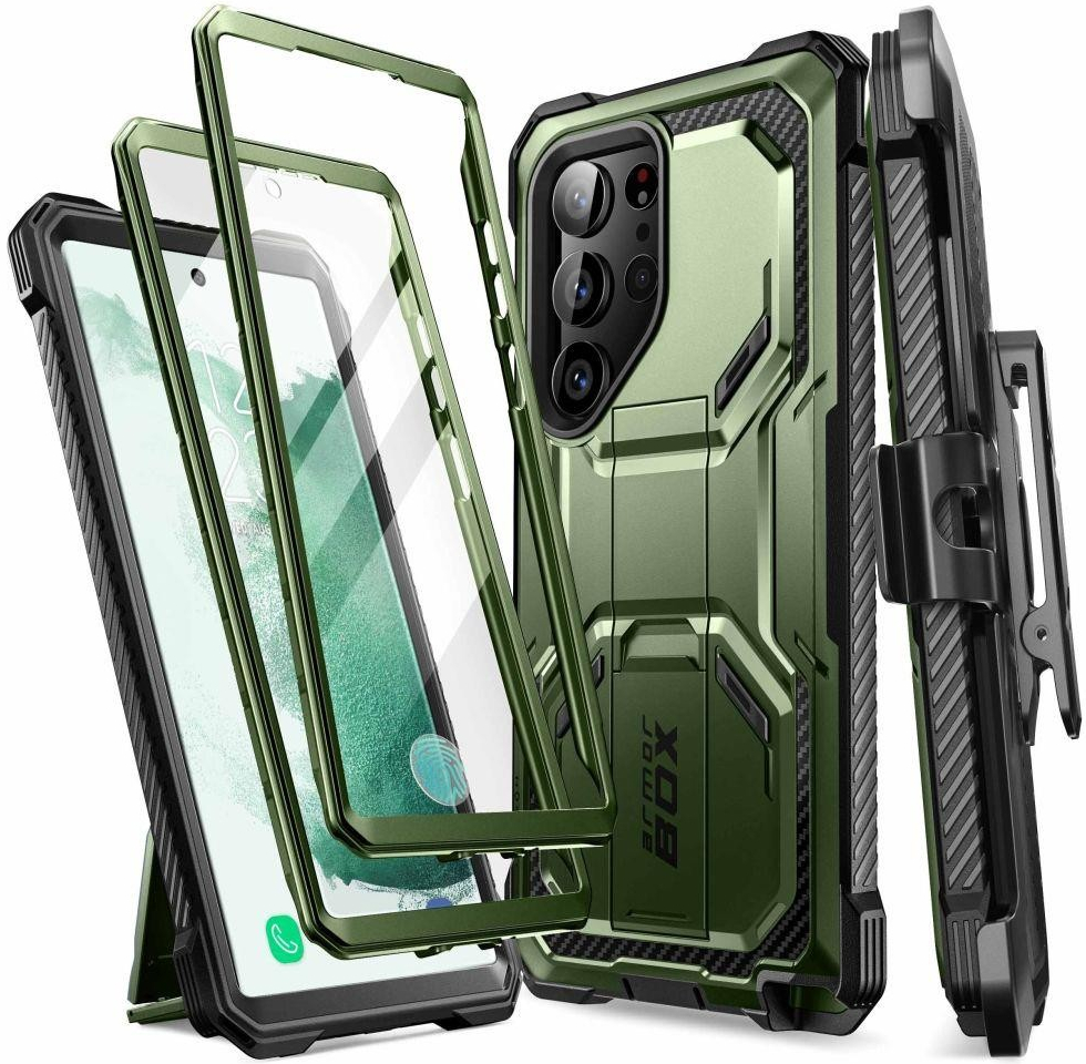 Pouzdro Supcase IBLSN Armorbox 2-Set Samsung Galaxy S23 ULTRA 5G Guldan
