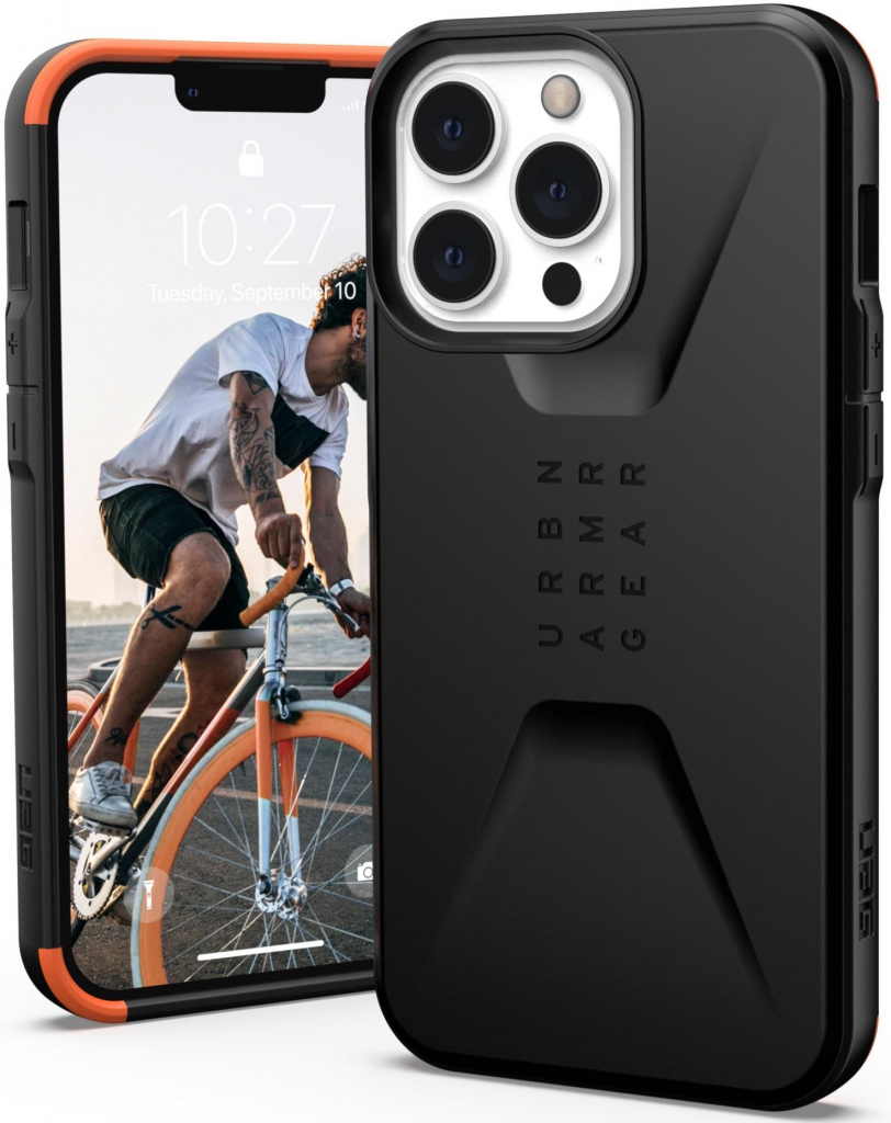 Pouzdro UAG iPhone 13 Pro MAX - Civilian černé 11316D114040