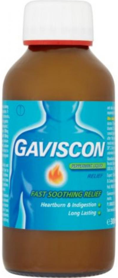 GAVISCON LIQUID PEPPERMINT POR SUS 1X300ML