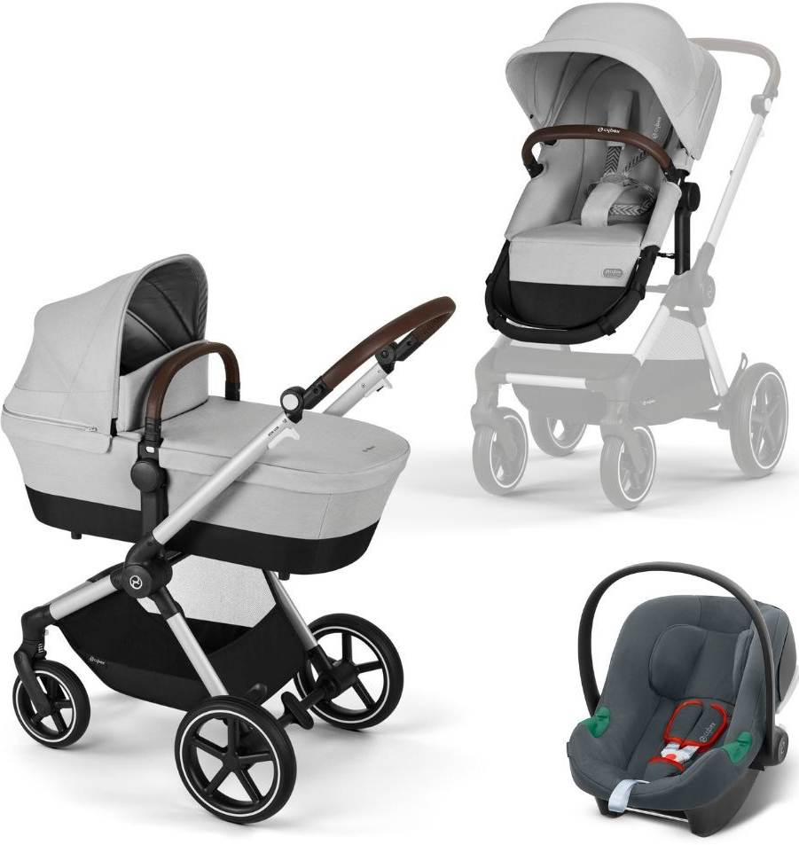 Cybex Eos Lux + Aton B2 i-Size 2023 Lava Grey