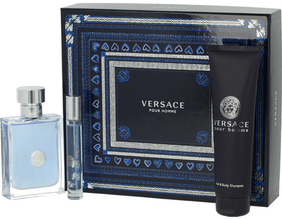 Versace Pour Homme EDT 100 ml + EDT 10 ml + sprchový gel 150 ml dárková sada