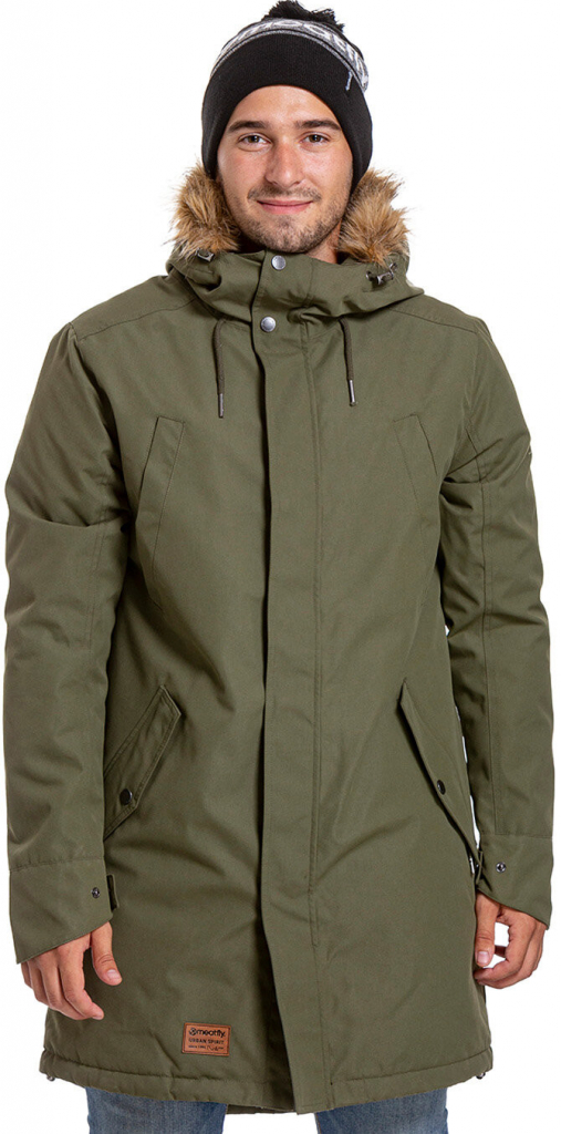 Meatfly Lars Parka Army Green