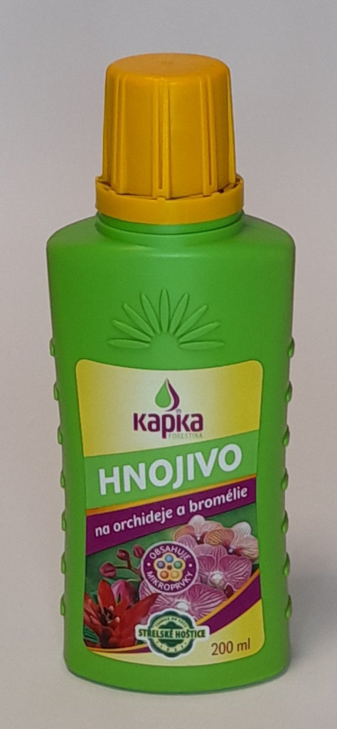 Kapka Hnojivo na orchideje a bromélie 200ml