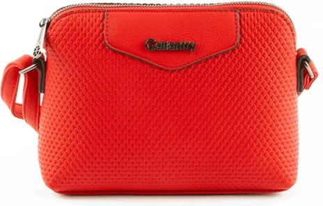 Gallantry G7226-3 luxusní malá kabelka crossbody červená
