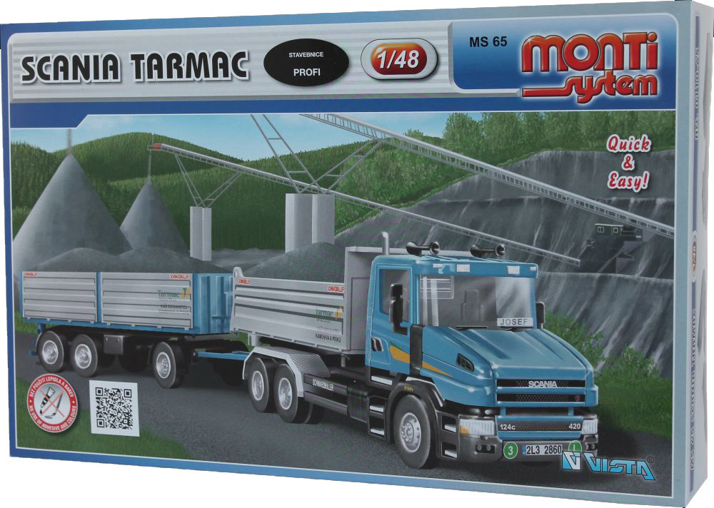 Monti System 65 Scania Tarmac 1:48