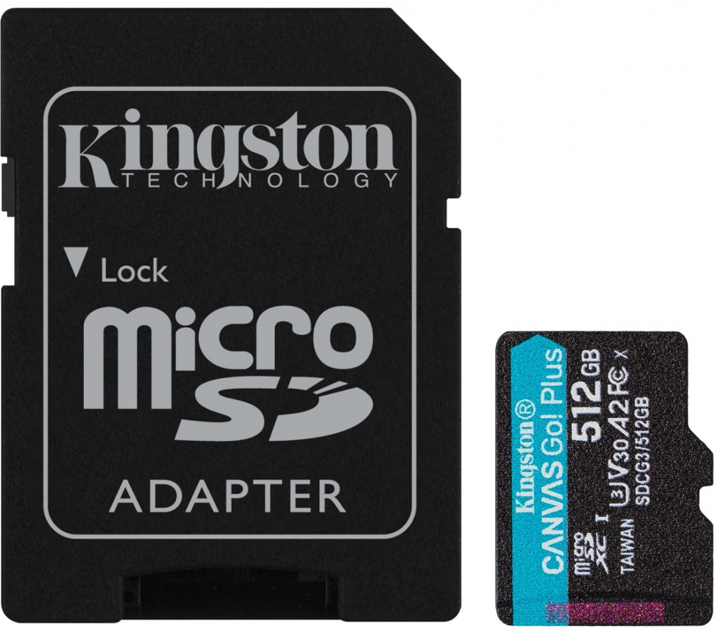 Kingston microSDXC 512 GB SDCG3/512GB