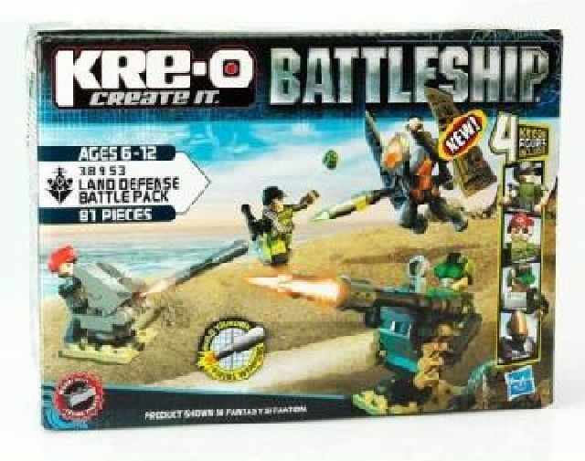 Hasbro Kre-o Battleship Land Defense Battle Set