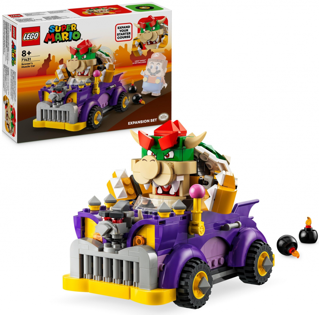 LEGO® Super Mario 71431 Bowserovo svalové auto