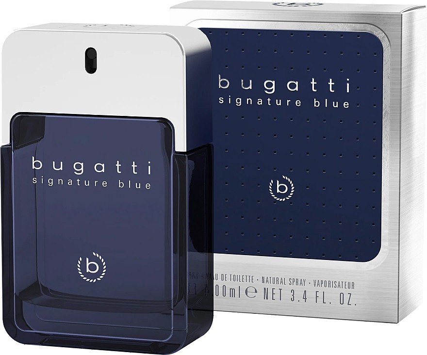 Bugatti Signature Blue EDT 100 ml + sprchový gel 200 ml dárková sada