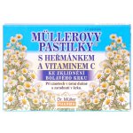 Müllerovy pastilky s rakytníkem a vitaminem C 12 kusů