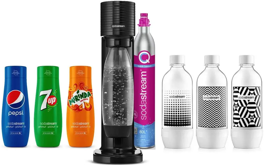 SodaStream GAIA BLACK PARTY PACK