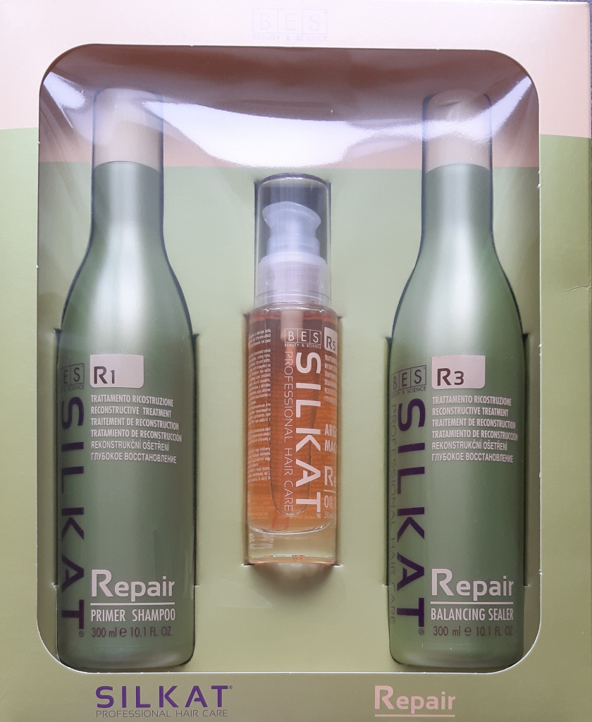Bes Silkat R4 Repair Shimmer Shield Opravný nemastný olej 100 ml