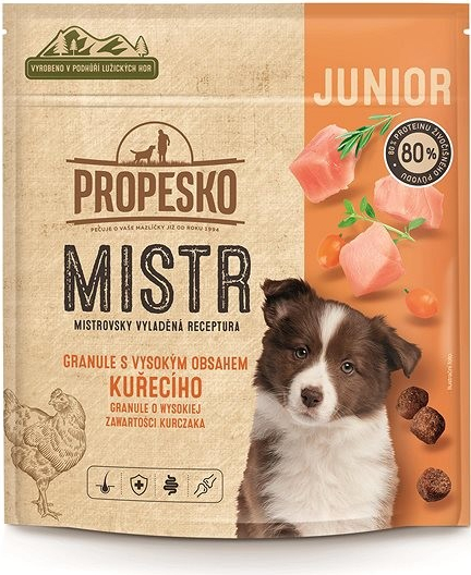 Propesko Mistr JUNIOR s čerstvým kuřecím 0,5 kg