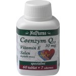 MedPharma Coenzym Q10 30 mg + vitamín E +selen 37 tablet