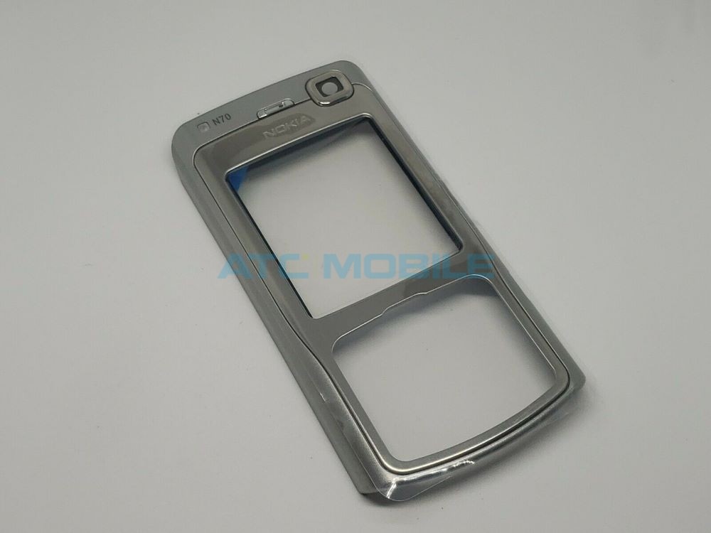 Kryt Nokia N70 přední stříbrný