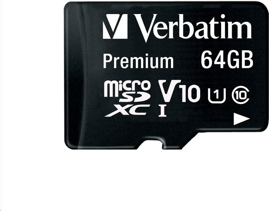 Verbatim microSDXC 64 GB Class 10 44084