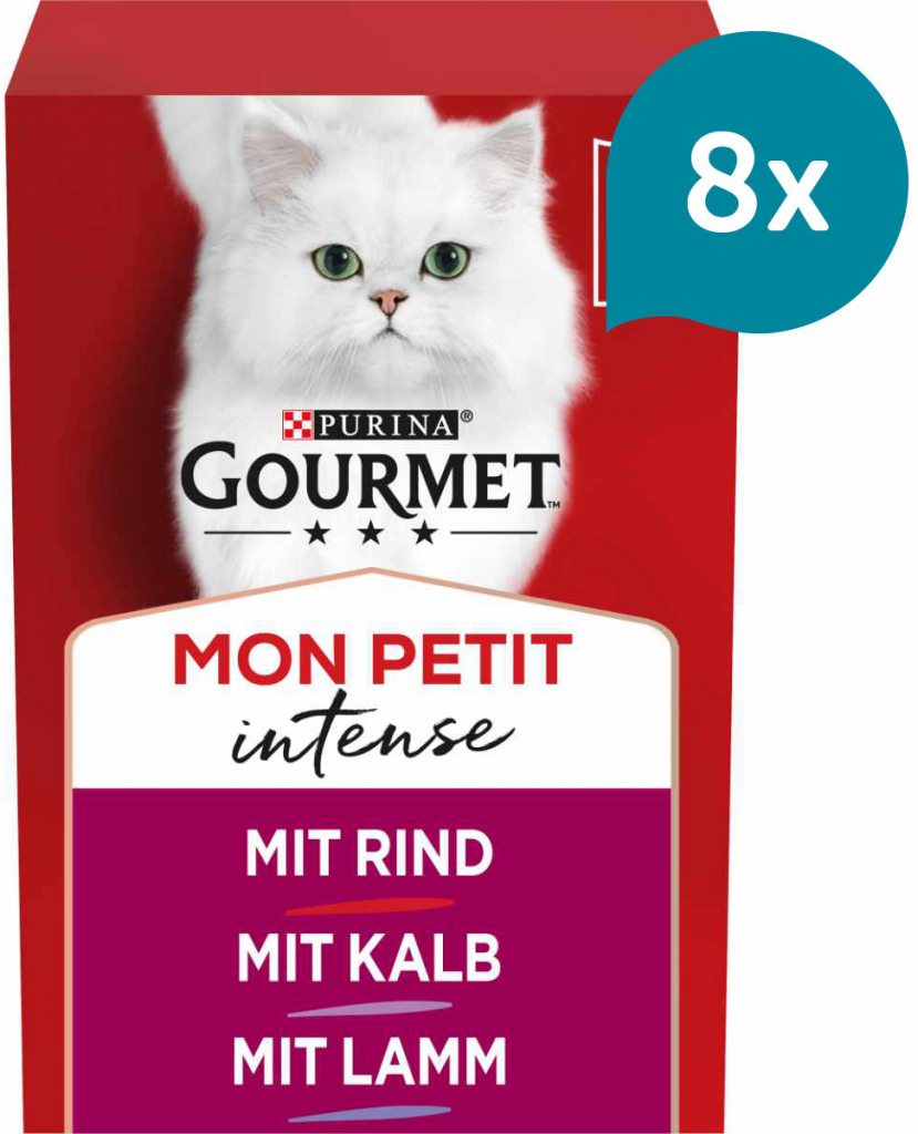 Gourmet Mon Petit masové variace 48 x 50 g