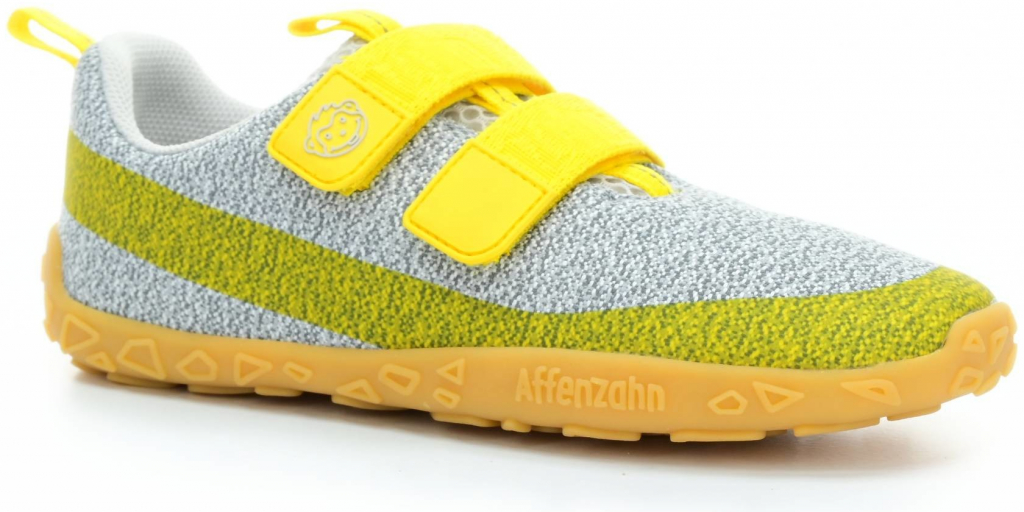 Affenzahn barefoot tenisky Sneaker Knit Dream Grey šedé