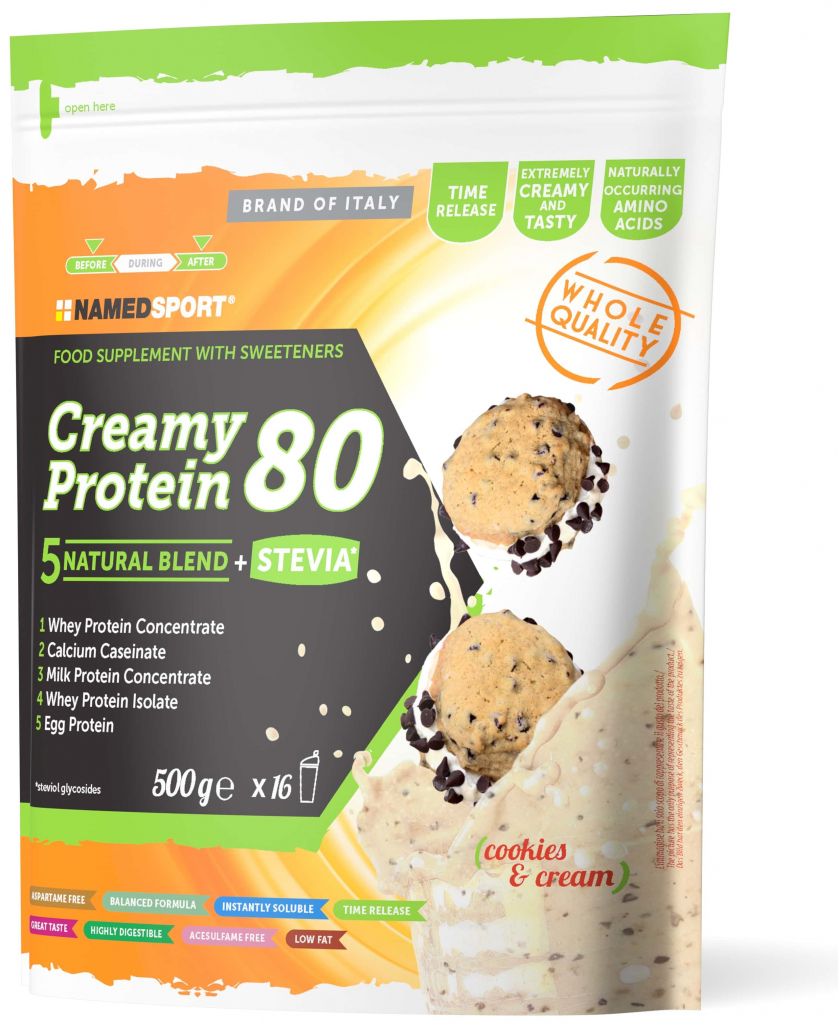 NAMEDSPORT Creamy Protein 80% 500 g