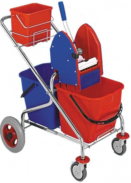 Eastmop Dvojkbelíkový úklidový vozík DUO PLUS 2 x 17 I