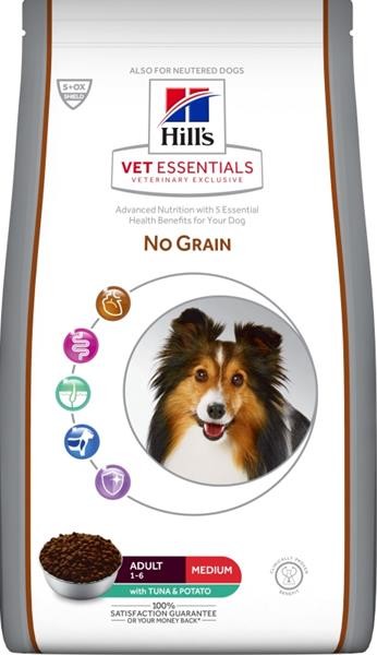 Hill’s Vet Essentials Adult Medium No grain Tuna & Potatoes 10 kg