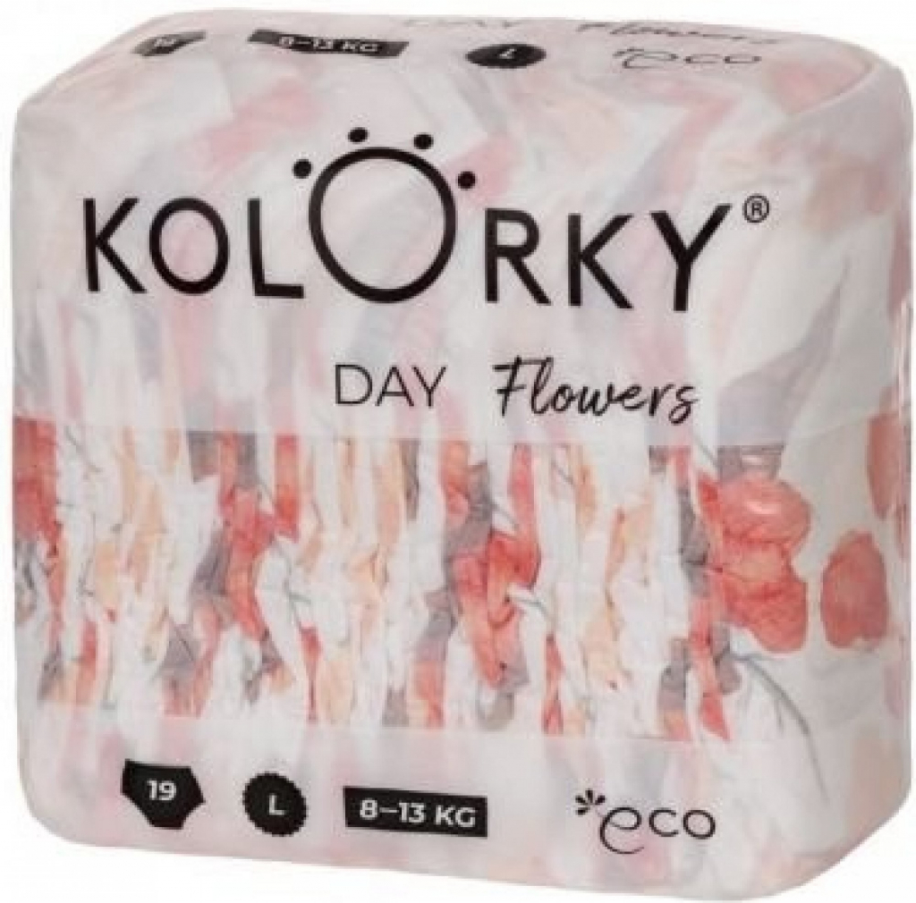 Kolorky Daily XL Květiny 17 ks