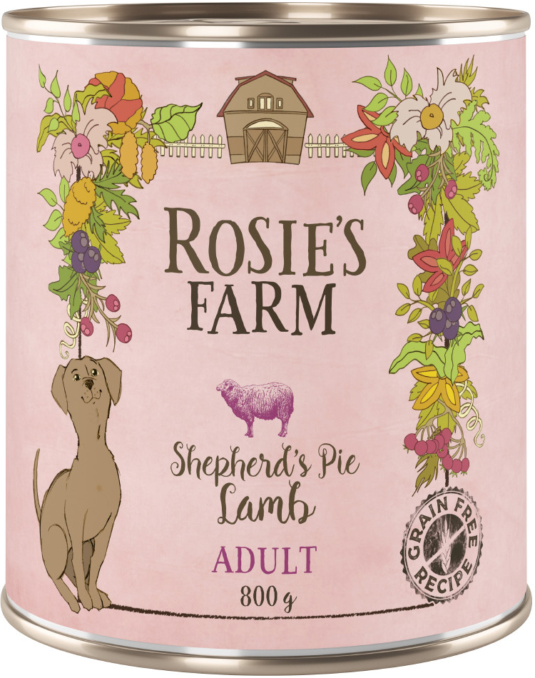 Rosies Farm Adult jehněčí 24 x 0,8 kg