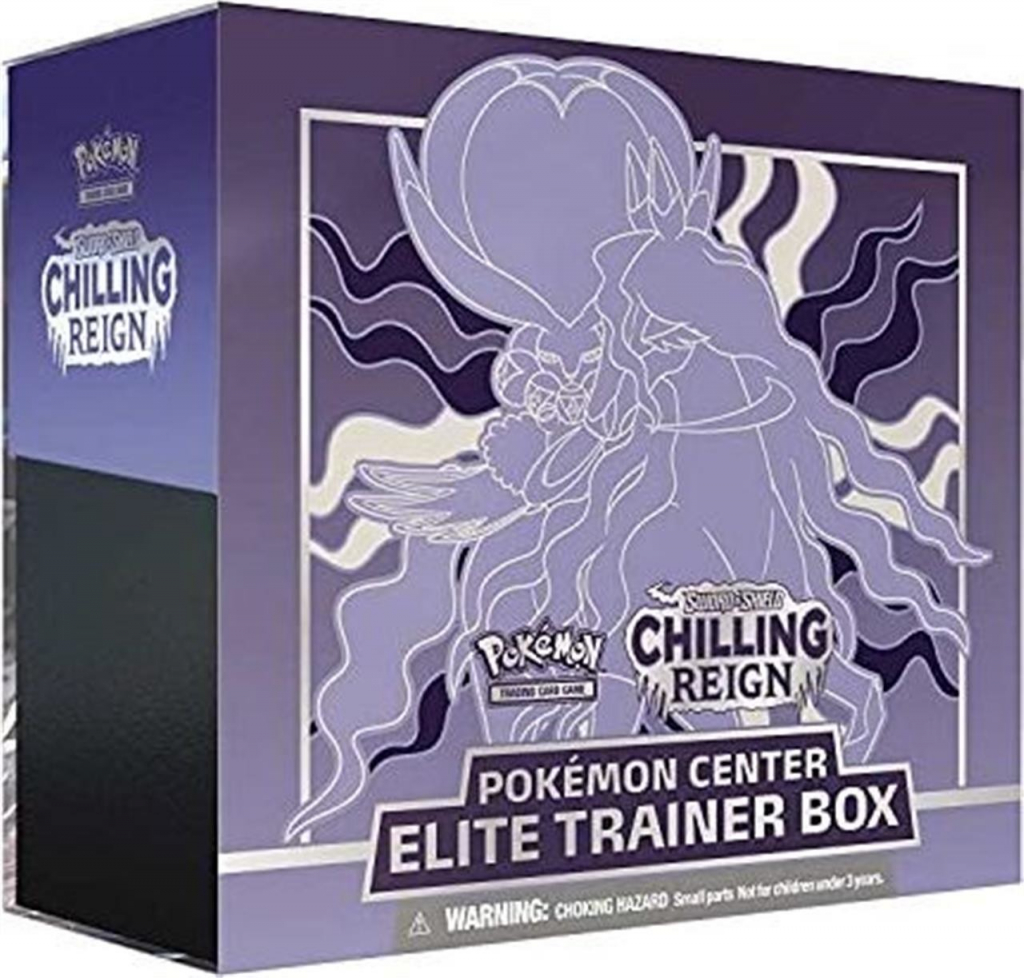 Pokémon TCG Chilling Reign Elite Trainer Box Shadow Rider Calyrex