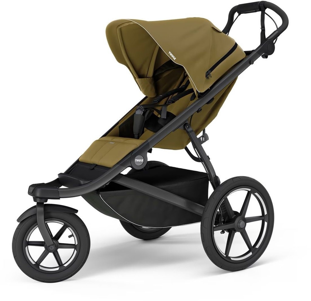 Thule Set 4v1 Urban Glide 3 Nutria green 2024 + pláštěnka + ochranná síť + madlo