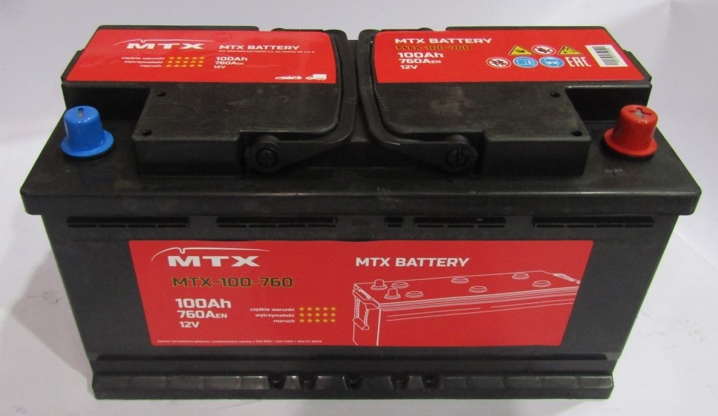 MTX 12V 100Ah 760A MTX-100-780
