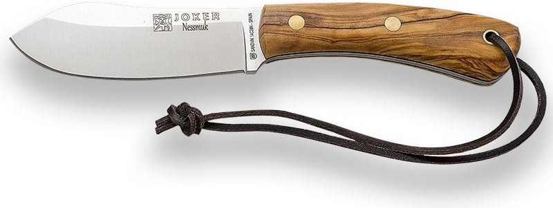 JOKER NESSMUK BUSHCRAFT KNIFE, WOOD HANDLE CO136