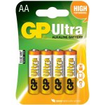 Baterie GP Ultra Alkaline AA 4ks