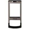 Kryt Nokia 6500 slide přední silver black / stříbrno černý