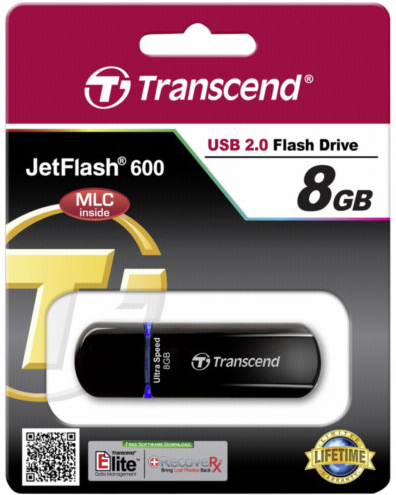 Transcend JetFlash 600 8GB TS8GJF600