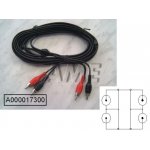 Kabel 2x cinch 5m