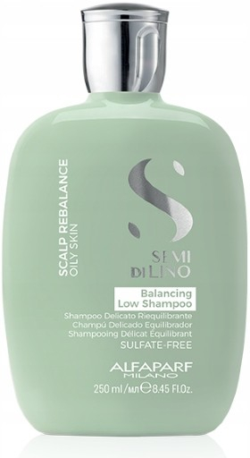 Alfaparf Milano Semi Di Lino Scalp Rebalance Shampoo pro mastnou vlasovou pokožku 1000 ml