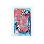 Korále anální X10 BEADS černé (500488)