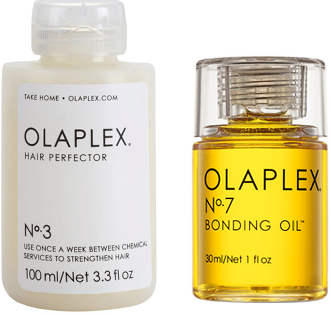 Olaplex No. 3 Ošetřující péče pro vlasy 100 ml + No. 7 Bonding Oil 30 ml dárková sada