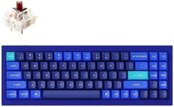 Keychron QMK Q7 70% Gateron G Pro Hot-Swappable Q7-J3