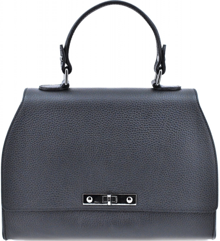 Arteddy dámská luxusní kožená kabelka černá