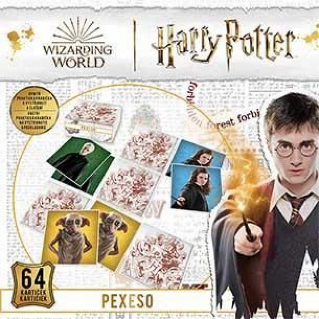 Jiri Models Pexeso v sešitu Harry Potter