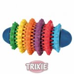 DENTAfun MÍČ RUGBY barevný / Trixie 15cm