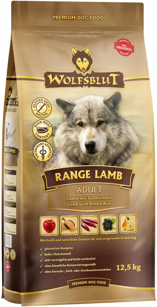 Wolfsblut Range Lamb Adult 12,5 kg