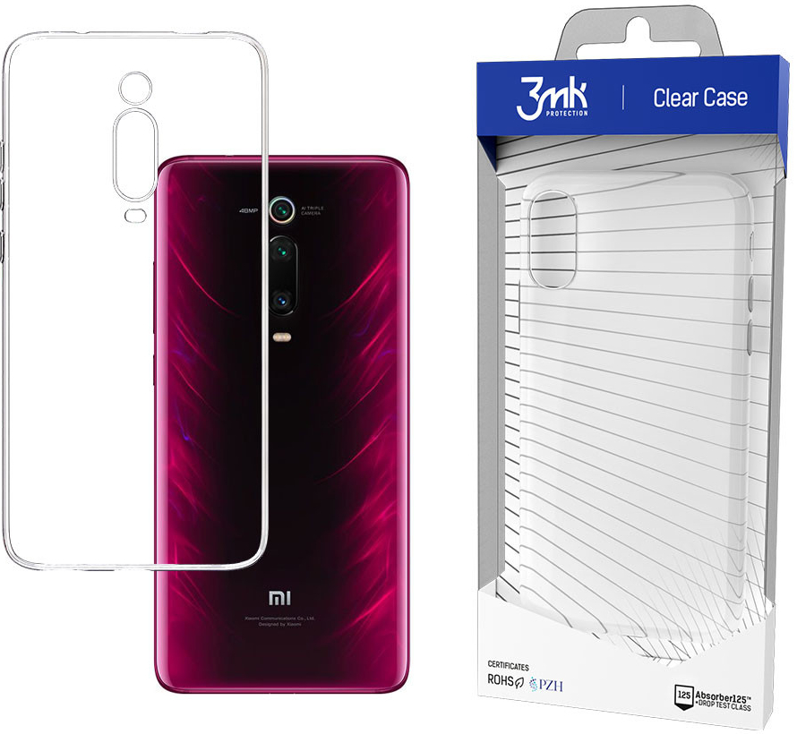 Pouzdro 3mk Clear Case Xiaomi MI 9T Pro čiré