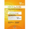 Xbox 360 Live 12 Month Gold Membership Card